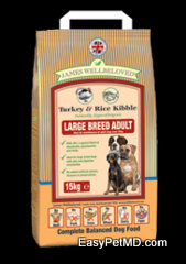 james wellbeloved turkey and rice large breed